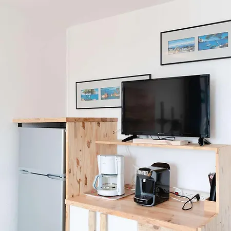 T2 Bord De 2 Pers, Animaux Admis, Parking Public, Location Draps & Serviettes - Fr-1-409-25 * Narbonne-Plage